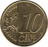 Монета. Австрия. 10 центов 2014 год. рев.