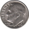 Монета. США. 10 центов 1972 год. Монетный двор D. ав.