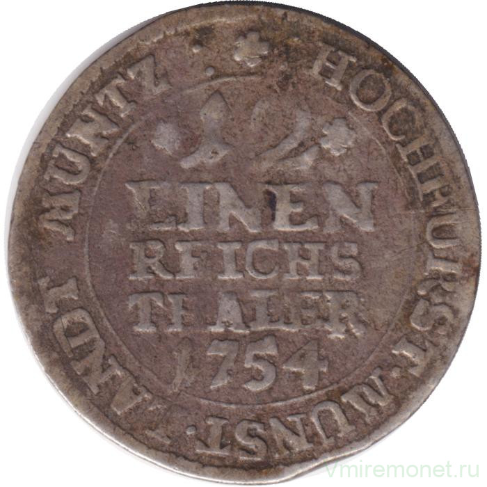 Монета. Германия. Мюнстер. 1/12 талера 1754 год.