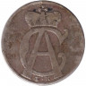 Монета. Германия. Мюнстер. 1/12 талера 1754 год.