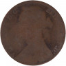 Монета. Великобритания. 1 пенни 1879 год.