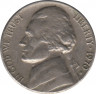Монета. США. 5 центов 1970 год. Монетный двор D. ав.