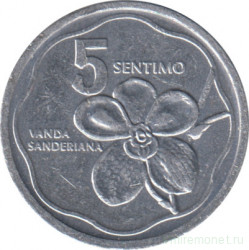 Монета. Филиппины. 5 сентимо 1983 год.