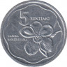 Монета. Филиппины. 5 сентимо 1983 год. рев.