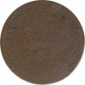 Монета. Нидерланды. 0.5 цента 1914 год. ав.