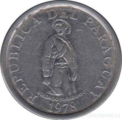 Монета. Парагвай. 1 гуарани 1978 год.