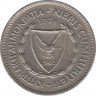  Монета. Кипр. 50 милей 1974 год. ав.