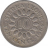 Монета. Сьерра-Леоне. 10 центов 1964 год. ав.