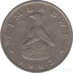 Монета. Зимбабве. 5 центов 1983 год.