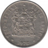 Монета. Южно-Африканская республика (ЮАР). 5 центов 1972 год. ав.