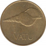 Монета. Вануату. 1 вату 1983 год. рев.