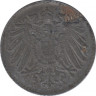 Монета. Германия (Германская империя 1871-1922). 5 пфеннигов 1916 год. (D). рев.