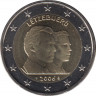Монета. Люксембург. 2 евро 2006 год. 25 лет принцу Гийому. ав.