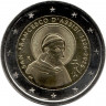 Монета. Италия. 2 евро 2026 год. 800 лет со дня смерти Франциска Ассизского.