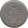 Монета. Ямайка. 5 центов 1983 год. ав.