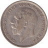 Монета. Великобритания. 1/2 кроны (2.5 шиллинга) 1934 год. 