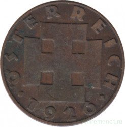 Монета. Австрия. 2 гроша 1926 год.