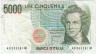 Банкнота. Италия. 5000 лир 1985 год. Тип 111c.
