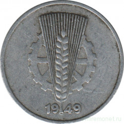 Монета. ГДР. 10 пфеннигов 1949 год (А).