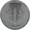  Монета. ГДР. 10 пфеннигов 1949 год (А). ав.