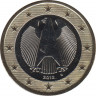 Монета. Германия. 1 евро 2012 год. (D). ав.
