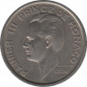 Монета. Монако. 100 франков 1956 год. ав.