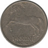 Монета. Норвегия. 1 крона 1967 год. ав.