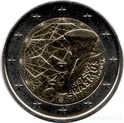 Монета. Финляндия. 2 евро 2022 год. 35 лет программе Эразмус.