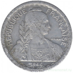 Монета. Французский Индокитай. 5 сантимов 1946 год. В.