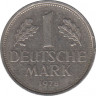 Монета. ФРГ. 1 марка 1978 год. Монетный двор - Карлсруэ (G). ав.