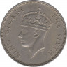 Монета. Маврикий. 1 рупия 1950 год. рев.