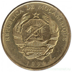 Монета. Мозамбик. 1 метикал 1994 год.