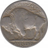 Монета.  США. 5 центов 1936 год. (S). рев.