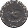 Монета. Восточный Тимор. 1 сентаво 2003 год. ав.