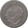 Монета. ФРГ. 2 марки 1986 год. Теодор Хойс. Монетный двор - Штутгарт (F). ав.