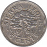 Монета. Сьерра-Леоне. 5 центов 1964 год. ав.
