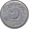 Монета. Пакистан. 2 рупии 2010 год. ав.