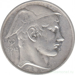 Монета. Бельгия. 50 франков 1948 год. BELGIE.