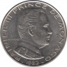 Монета. Монако. 1 франк 1982 год. ав.