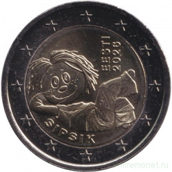 Монета. Эстония. 2 евро 2026 год. Сипсик.