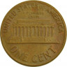 Монета. США. 1 цент 1972 год. Монетный двор D. рев