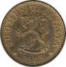 Аверс. Монета. Финляндия. 20 пенни 1983 год (K).