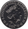 Монета. Великобритания. 5 фунтов 2020 год. 200 лет со дня смерти Георга III. рев.