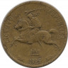 Монета. Литва. 10 центов 1925 год. рев