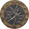 Монета. Франция. 10 франков 1988 год. рев.