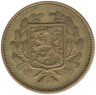 Аверс. Монета. Финляндия. 5 марок 1935 год.