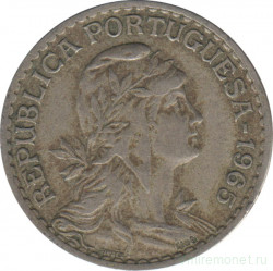 Монета. Португалия. 1 эскудо 1965 год.