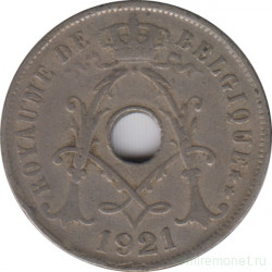 Монета. Бельгия. 25 сантимов 1921 год. BELGIQUE.