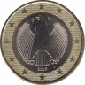 Монета. Германия. 1 евро 2005 год. (J). ав.