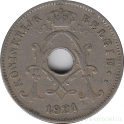 Монета. Бельгия. 10 сантимов 1921 год. BELGIE.
